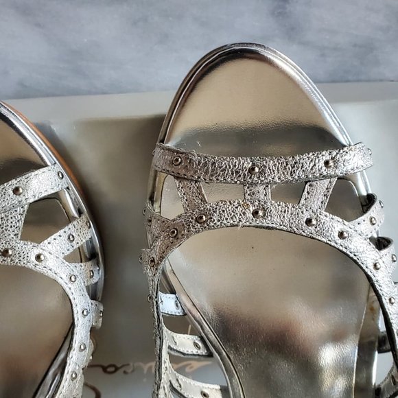 Jessica Simpson "Rock Dave Metal" Platform Sandal - Picture 4 of 11